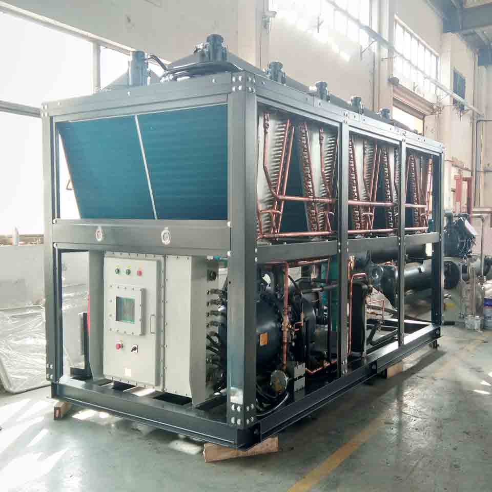 上海防爆冷水机组 螺杆式防爆低温制冷机组的使用环境及温度范围