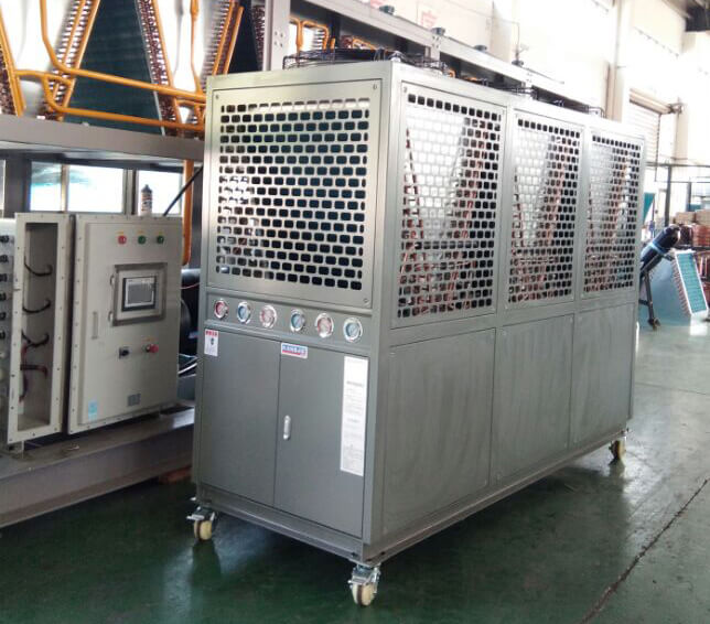 风冷工业冷水机系列产品应用行业与部件作用